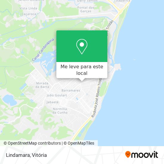 Lindamara mapa