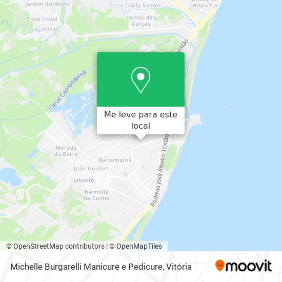 Michelle Burgarelli Manicure e Pedicure mapa