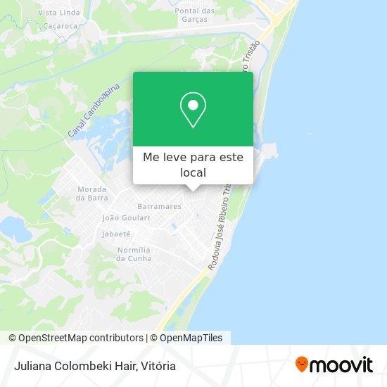 Juliana Colombeki Hair mapa
