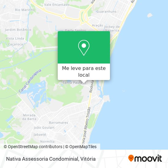 Nativa Assessoria Condominial mapa