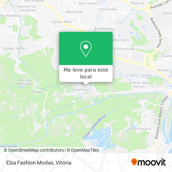 Elza Fashion Modas mapa