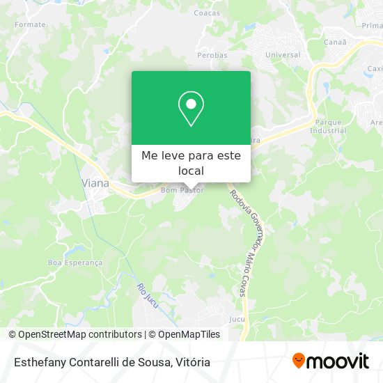 Esthefany Contarelli de Sousa mapa