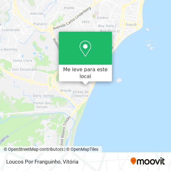 Loucos Por Franguinho mapa