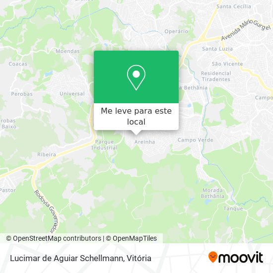 Lucimar de Aguiar Schellmann mapa