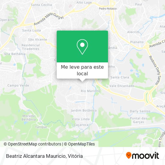Beatriz Alcantara Mauricio mapa