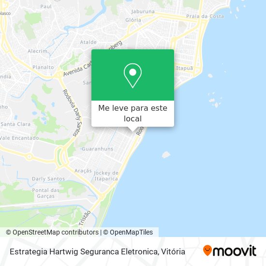 Estrategia Hartwig Seguranca Eletronica mapa