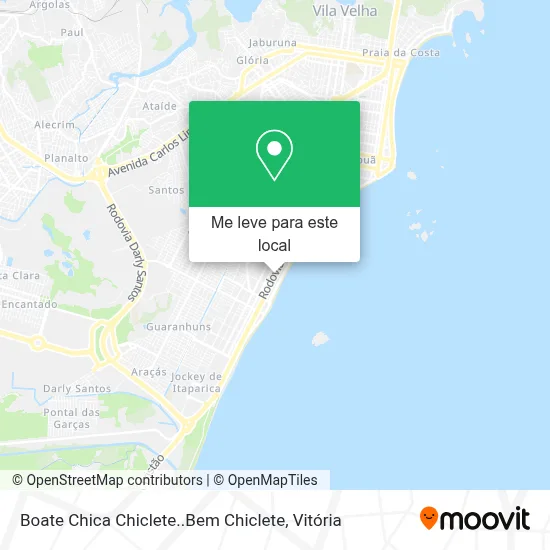 Boate Chica Chiclete..Bem Chiclete mapa