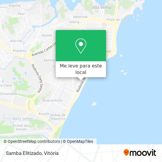 Samba Elitizado mapa