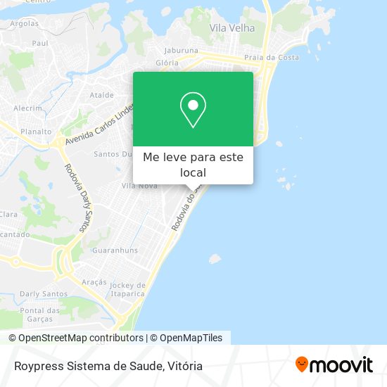 Roypress Sistema de Saude mapa