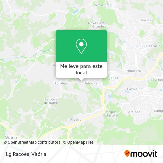 Lg Racoes mapa