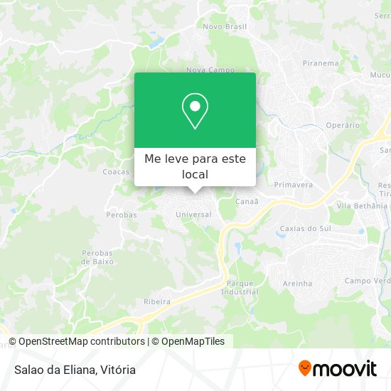 Salao da Eliana mapa