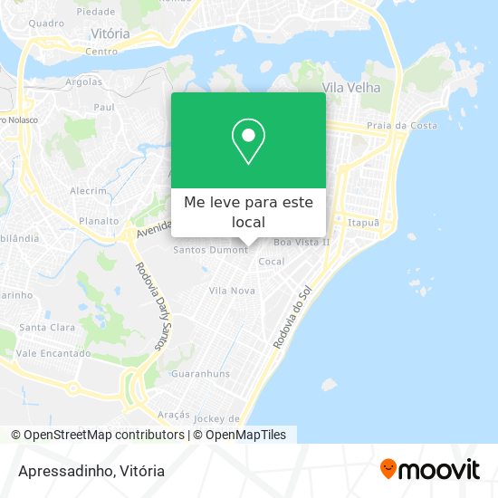 Apressadinho mapa