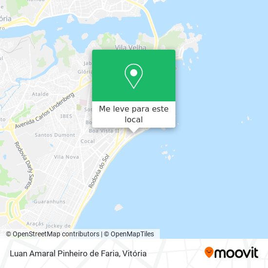Luan Amaral Pinheiro de Faria mapa