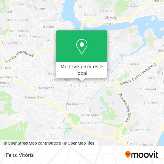 Feltz mapa