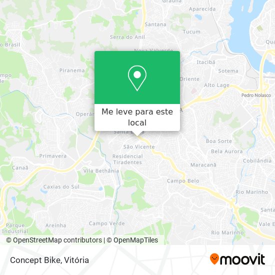 Concept Bike mapa