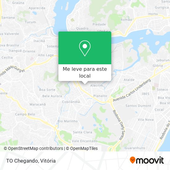 TO Chegando mapa