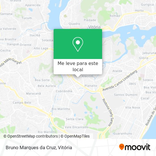 Bruno Marques da Cruz mapa