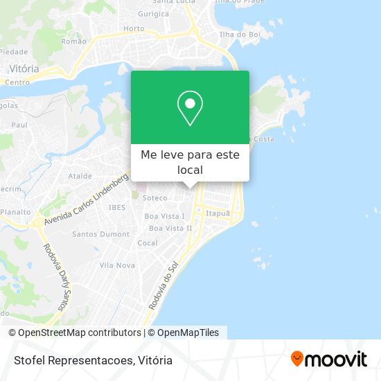 Stofel Representacoes mapa