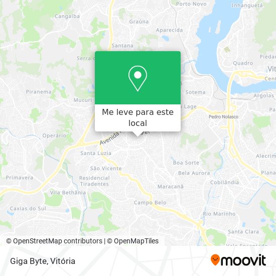 Giga Byte mapa