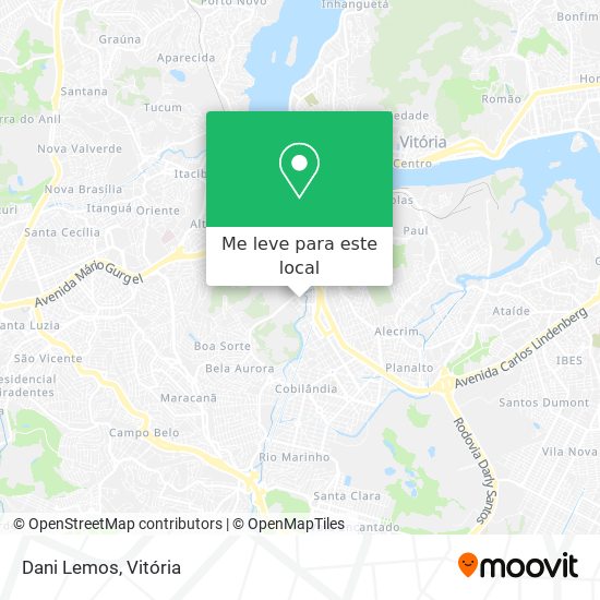 Dani Lemos mapa