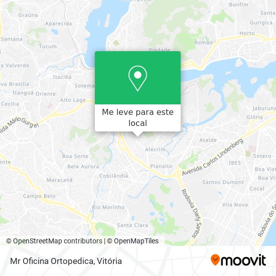 Mr Oficina Ortopedica mapa