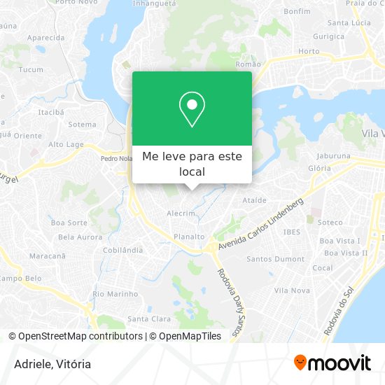 Adriele mapa