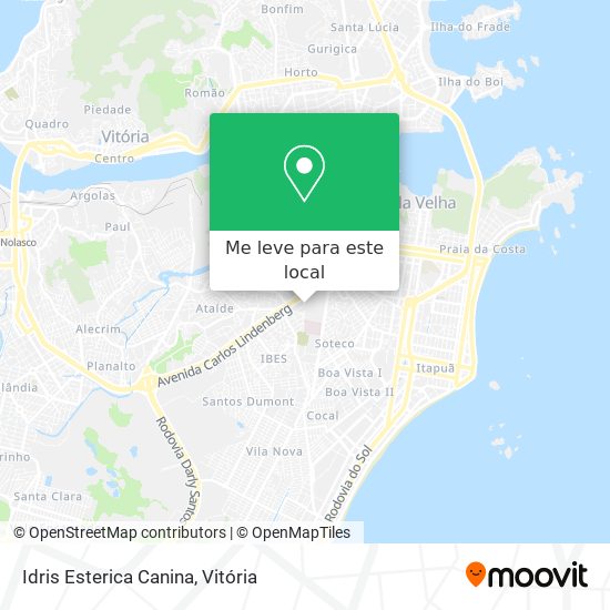 Idris Esterica Canina mapa