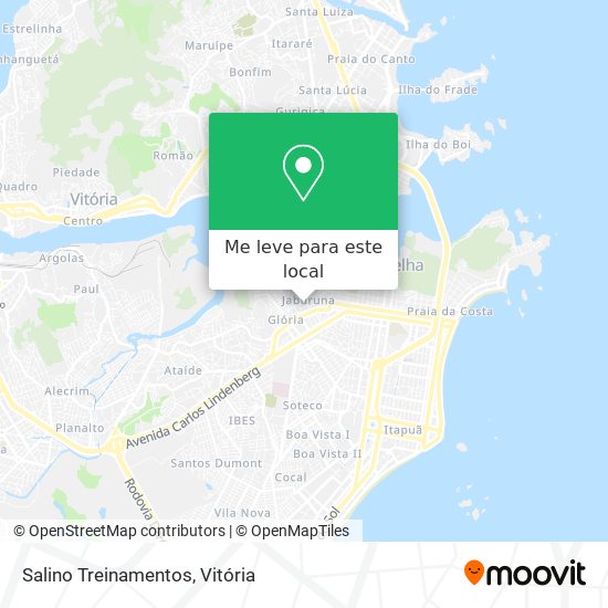 Salino Treinamentos mapa