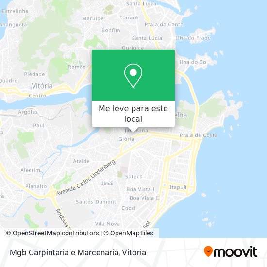 Mgb Carpintaria e Marcenaria mapa
