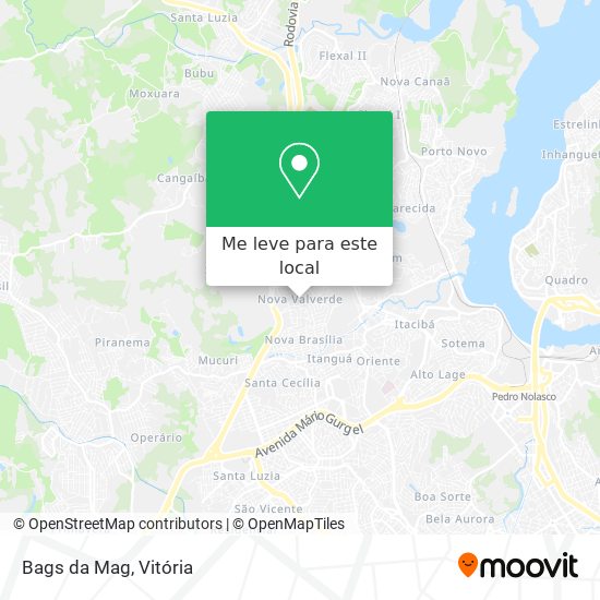 Bags da Mag mapa