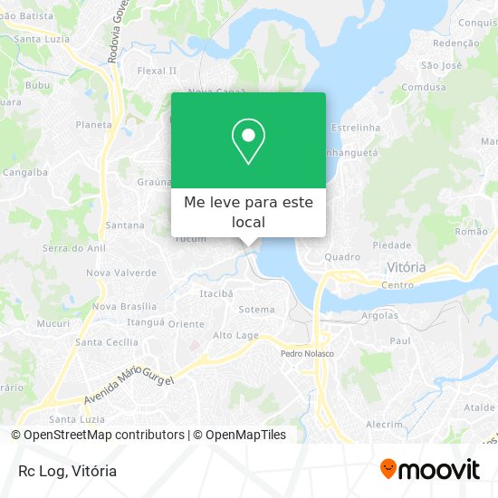 Rc Log mapa
