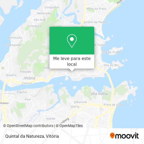 Quintal da Natureza mapa