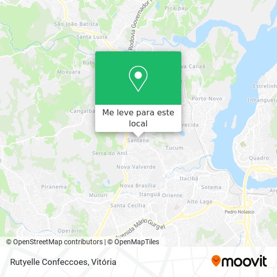 Rutyelle Confeccoes mapa