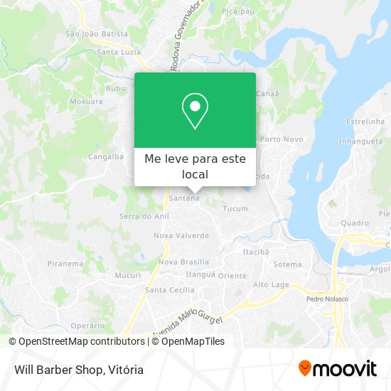 Will Barber Shop mapa