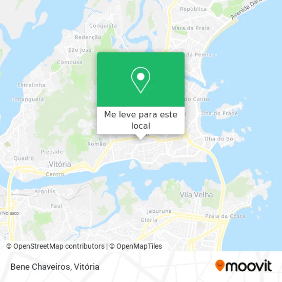 Bene Chaveiros mapa