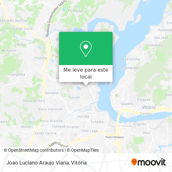 Joao Luciano Araujo Viana mapa