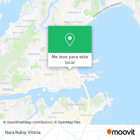 Nara Rubia mapa