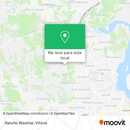 Rancho Risomar mapa