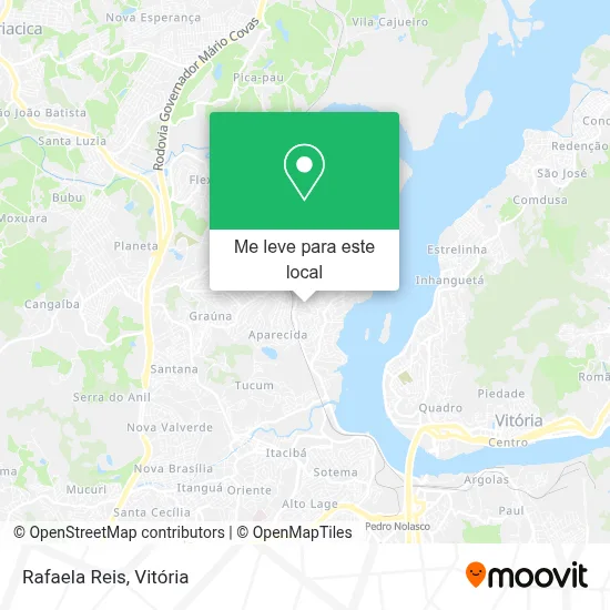 Rafaela Reis mapa