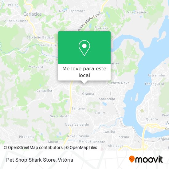 Pet Shop Shark Store mapa