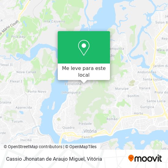 Cassio Jhonatan de Araujo Miguel mapa