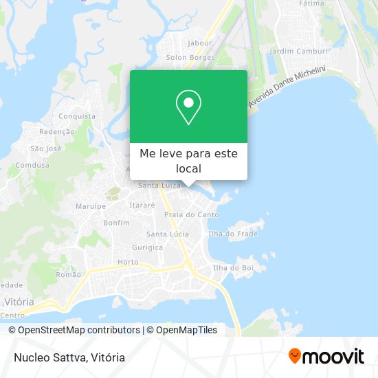 Nucleo Sattva mapa