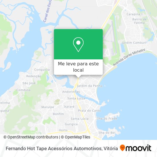 Fernando Hot Tape Acessórios Automotivos mapa