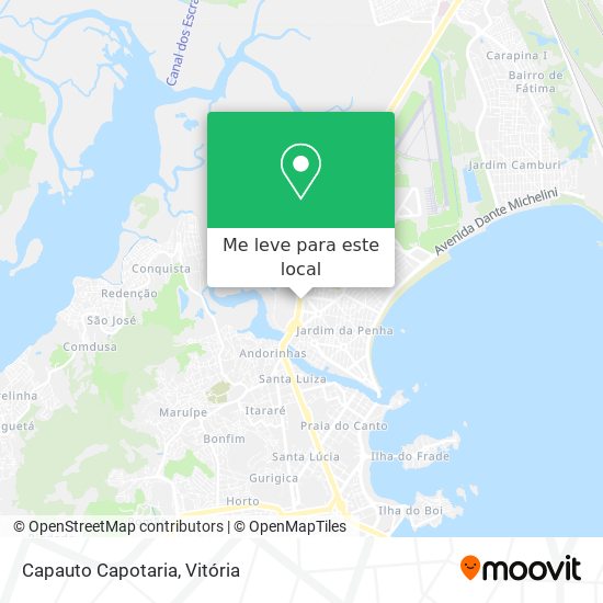 Capauto Capotaria mapa