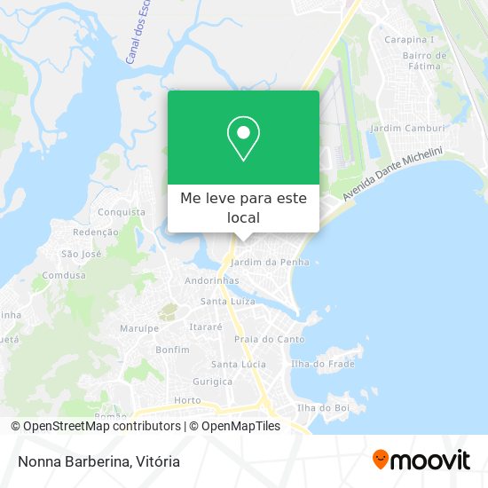 Nonna Barberina mapa