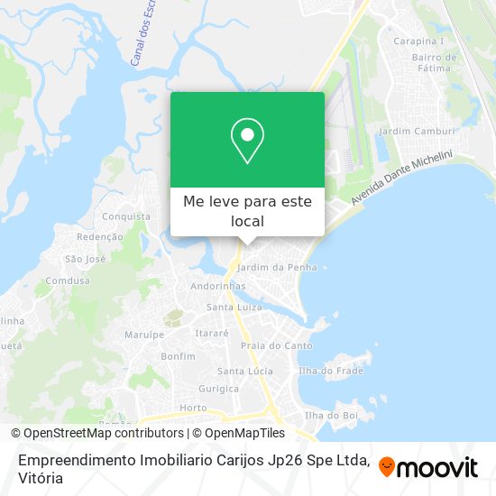 Empreendimento Imobiliario Carijos Jp26 Spe Ltda mapa