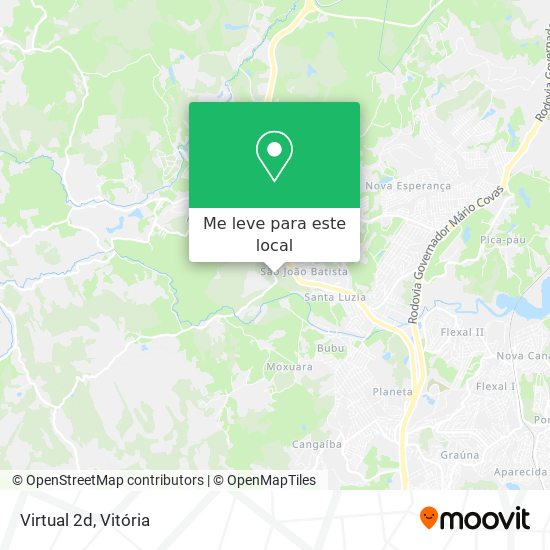 Virtual 2d mapa
