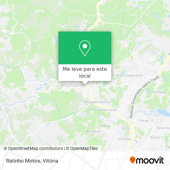 Ratinho Motos mapa