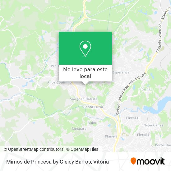 Mimos de Princesa by Gleicy Barros mapa