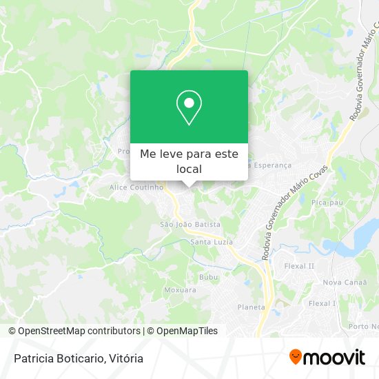 Patricia Boticario mapa